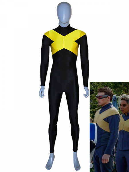 X-Men: Dark Phoenix  Disfraz de Cyclops de Spandex para Hombres  