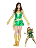 Jean Grey Phoenix Shiny Metallic Superhero Costume
