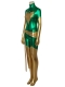 Jean Grey Suit Green X-Men Shiny Metallic Cosplay Costume