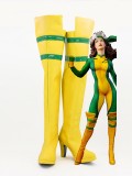 X-men Rogue Girls High Heels Superhero Cosplay Boots