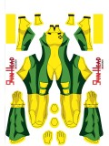 Disfraz de cosplay de impresión Rogue X-Men 97