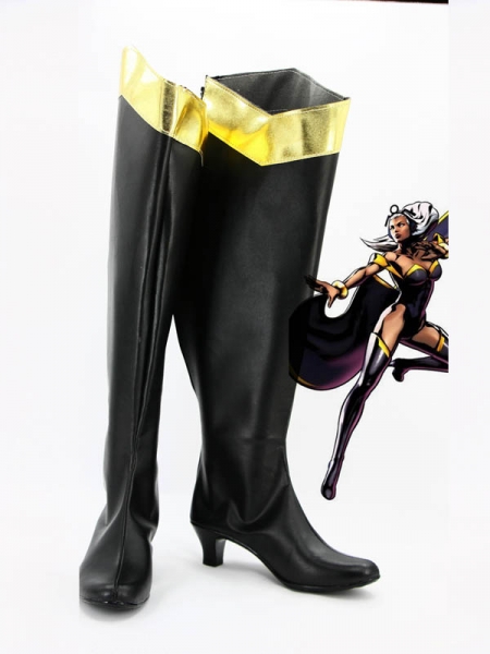X-men Black Storm Superhero Boots