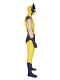 Navy Blue & Yellow Wolverine Superhero Costume