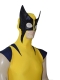 Traje de Wolverine en color Azul Marino y Amarillo