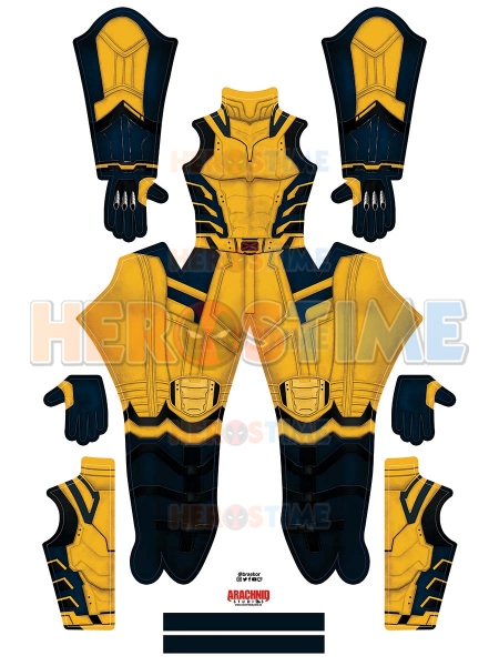 Disfraz de cosplay masculino de la película de Wolverine más reciente