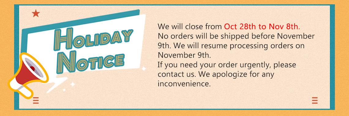 Holiday Notice