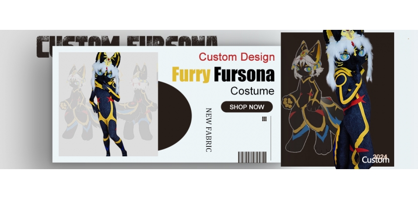 Custom Design Furry Fursona Costume