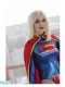 The New 52  Traje de Supergirl de Impresión con Capa