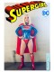 The New 52 Supergirl Printing Female Superhero Cosplay Costume With Cape