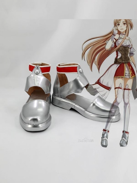 Sword Art Online Hollow Realization Yuuki Asuna Female Cosplay Boots